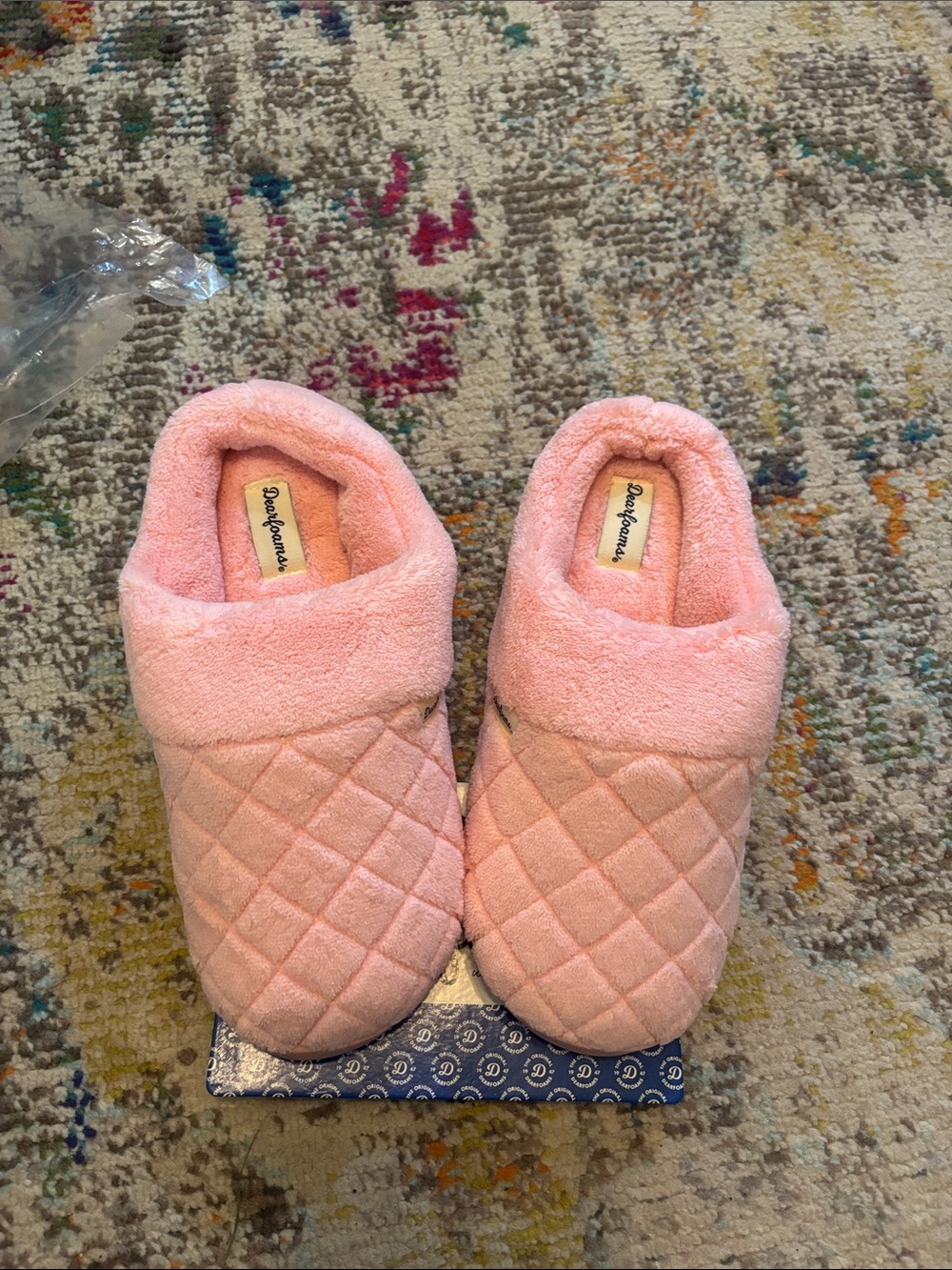 Dearfoam 7/8 slippers NWT